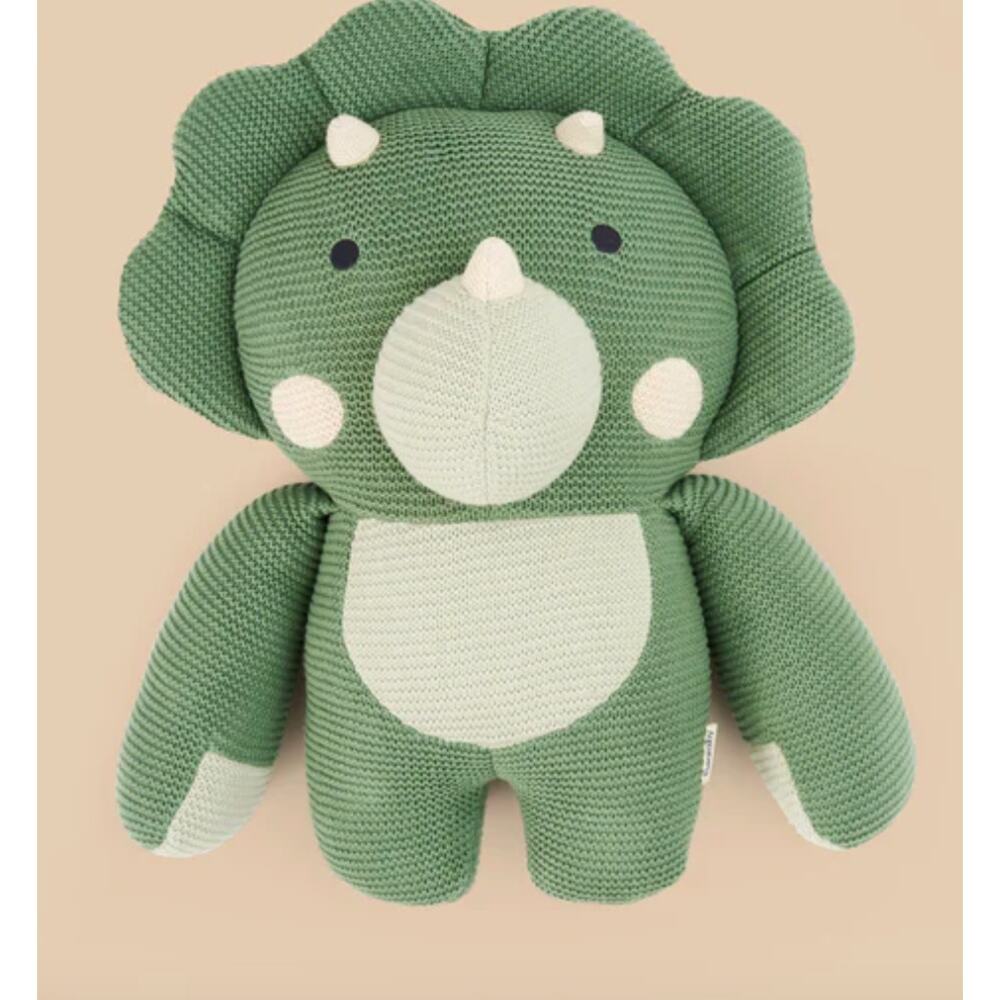 Bearaby Daisy Dino Weighted Stuffed Animal